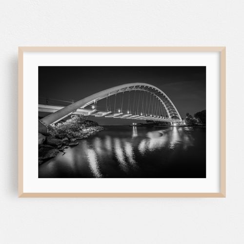 The Humber Bay Arch 02 B&W