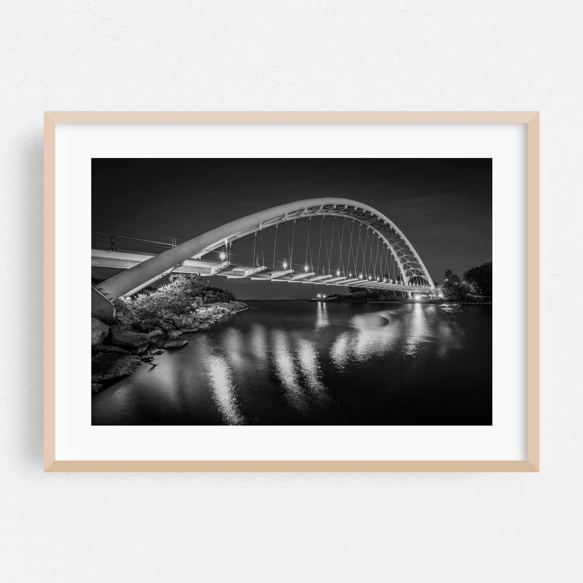 The Humber Bay Arch 02 B&W – image 1 of 6