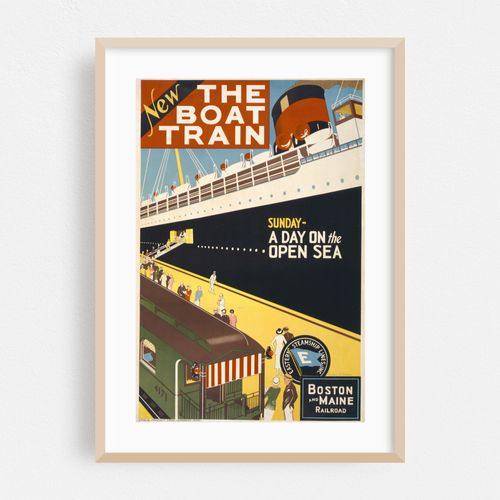 New. The boat train. Sunday – a day on the open sea (1925)