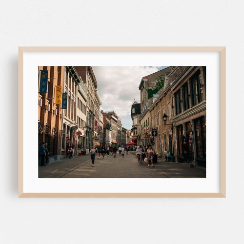 Street in Old Montreal