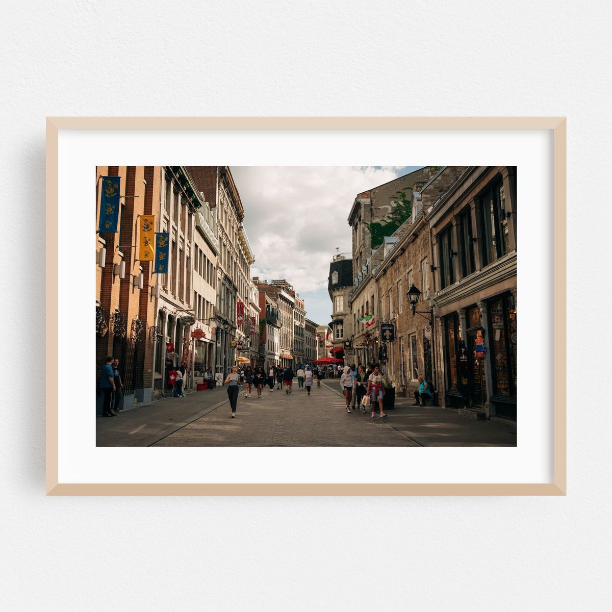 Street in Old Montreal – image 1 of 6