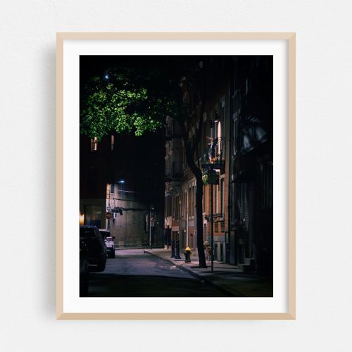 Boston Streets at Night 01