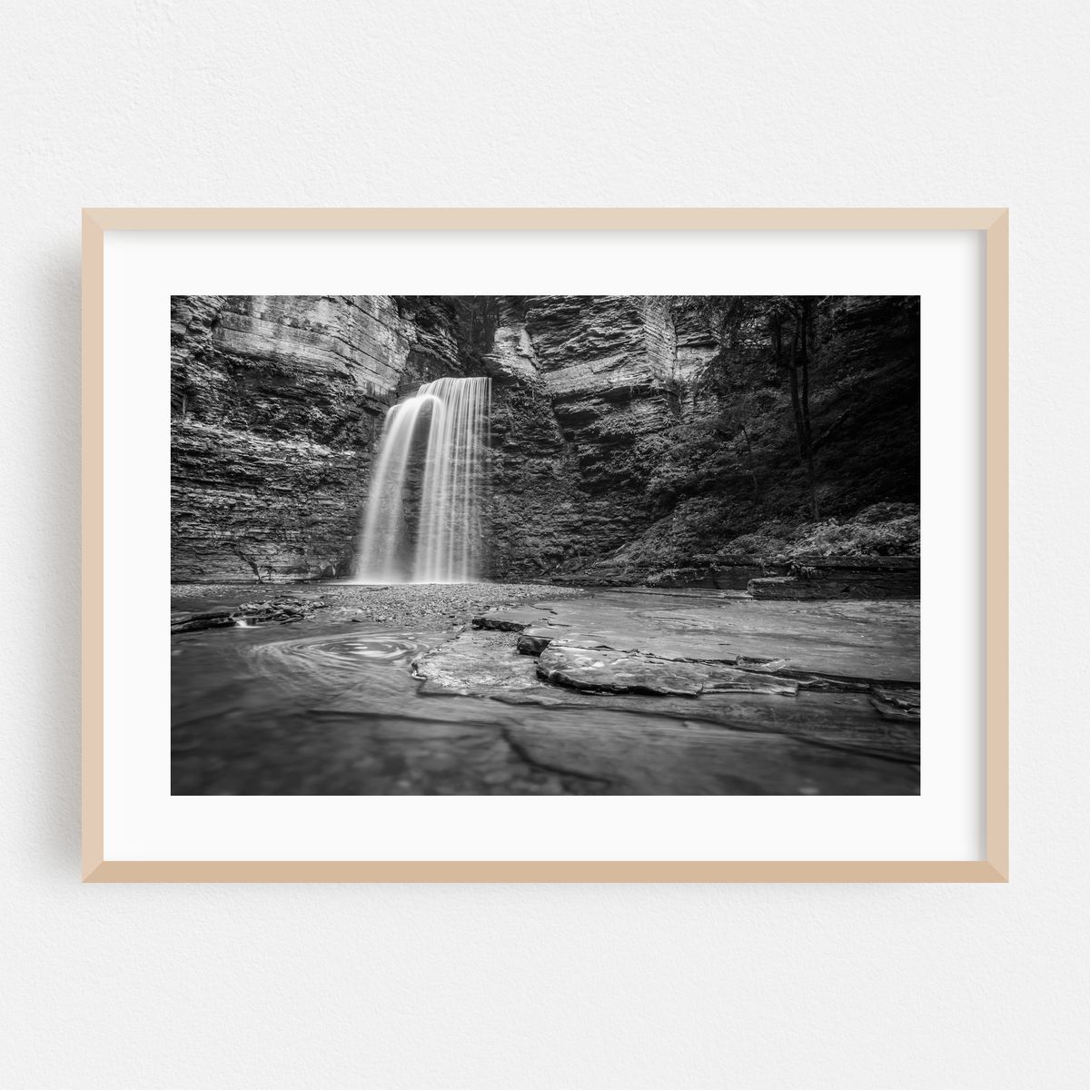 Eagle Cliff Falls B&W – image 1 of 6