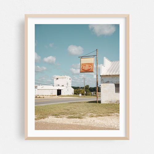 Dr. Pepper Sign in McGregor