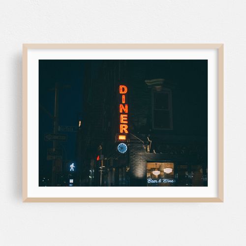 Remedy Diner Neon