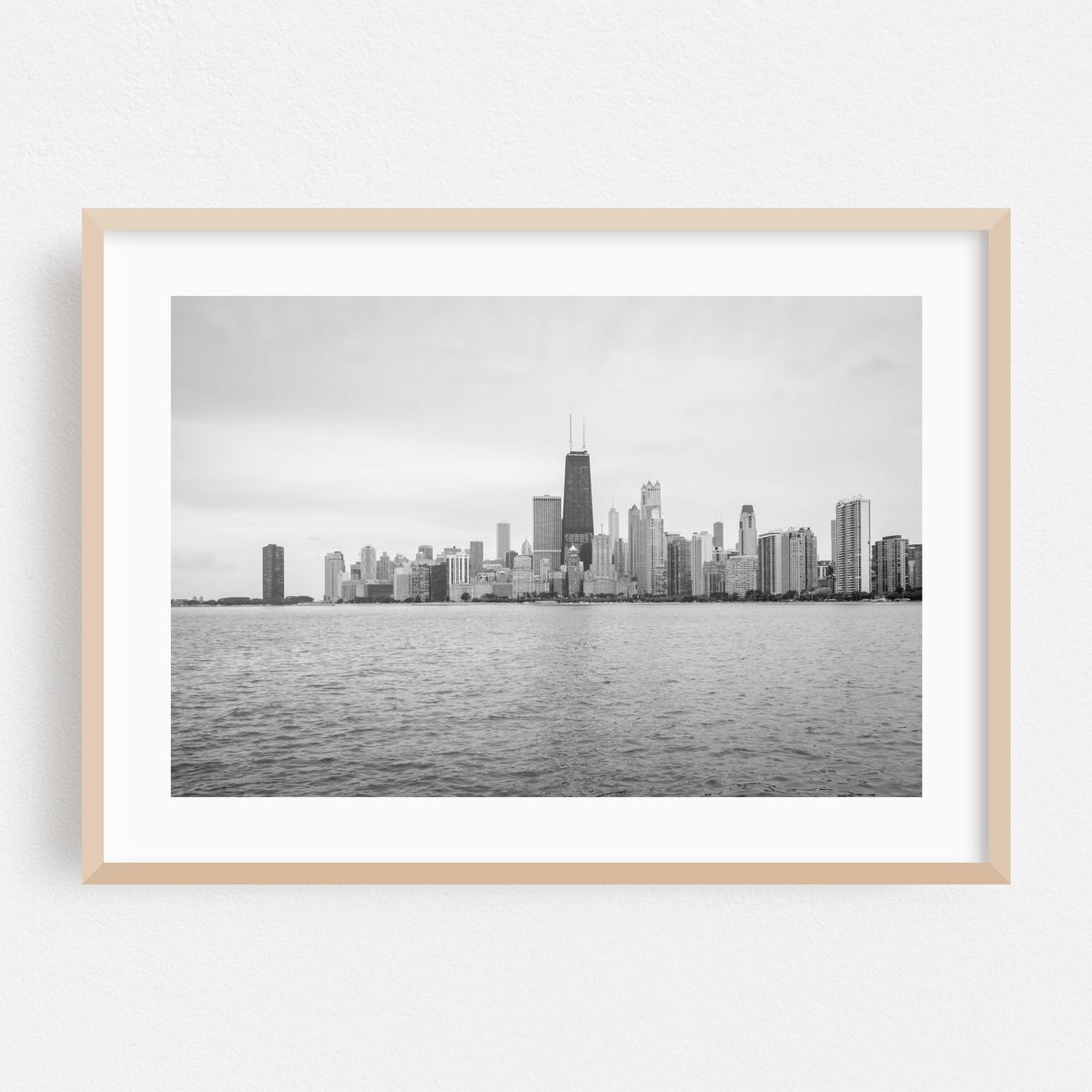 The Chicago Skyline 02 B&W – image 1 of 6