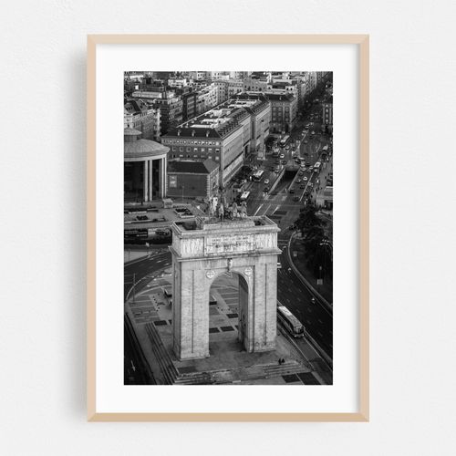 Arco de la Victoria 02 B&W