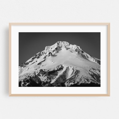 Snow Capped B&W
