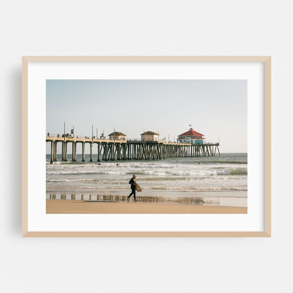 Surfer in Huntington Beach 01 – image 1 of 6