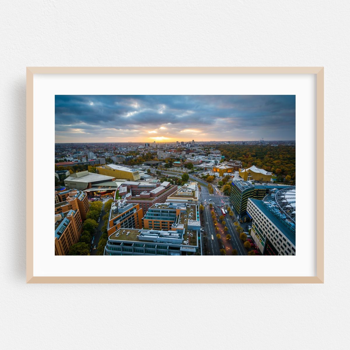Sunset near Potsdamer Platz – image 1 of 6