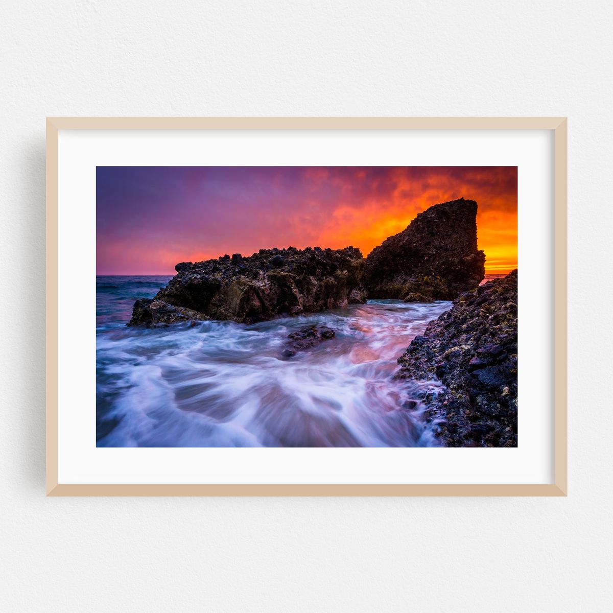 Deep Sunset at Wood's Cove – image 1 of 6