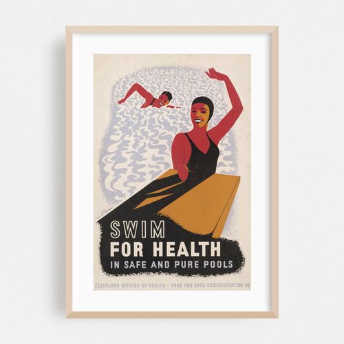 Swim for health in safe and pure pools (1940)