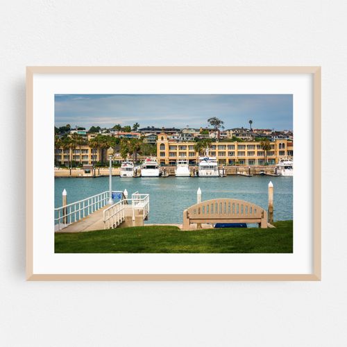 Dock on Lido Isle, Newport Beach