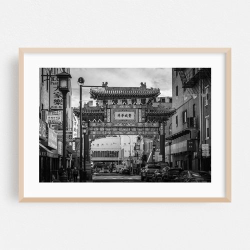 The Friendship Arch B&W