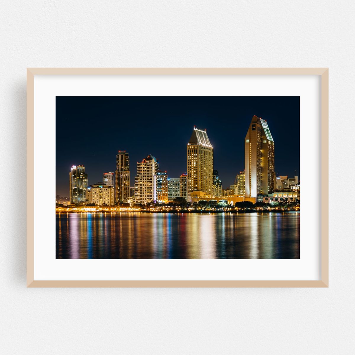 San Diego Skyline from Coronado – image 1 of 6