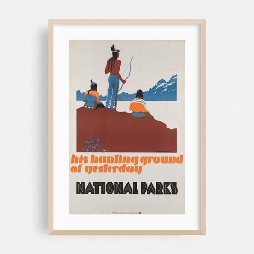 His hunting ground of yesterday, National Parks (ca. 1930–1939)