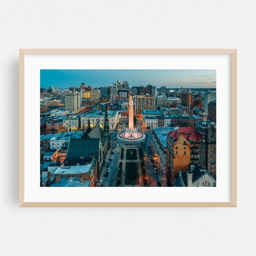 The Washington Monument & Mount Vernon Place