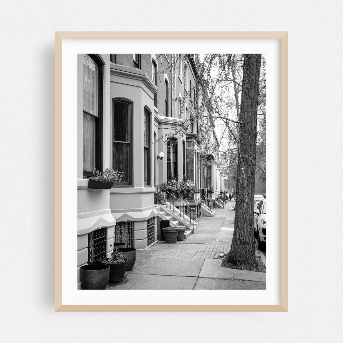 Philadelphia Brownstones 01 B&W – image 1 of 12