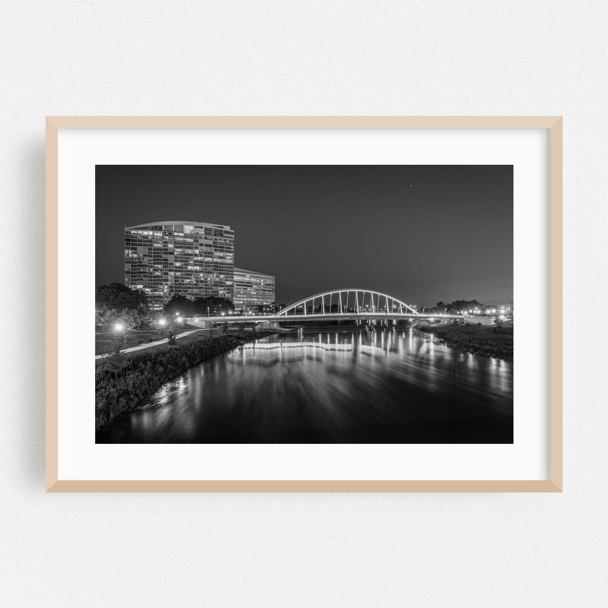 The Main Street Bridge B&W – image 1 of 6
