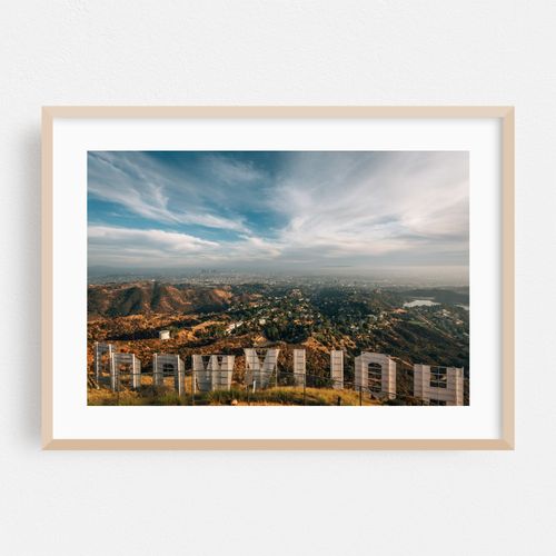 Above the Hollywood Sign