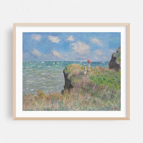 Cliff Walk at Pourville (1882)