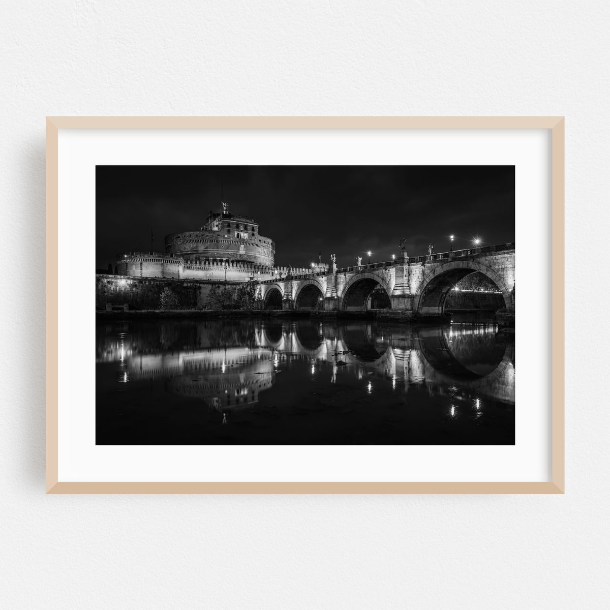 Castel Sant'Angelo B&W – image 1 of 6
