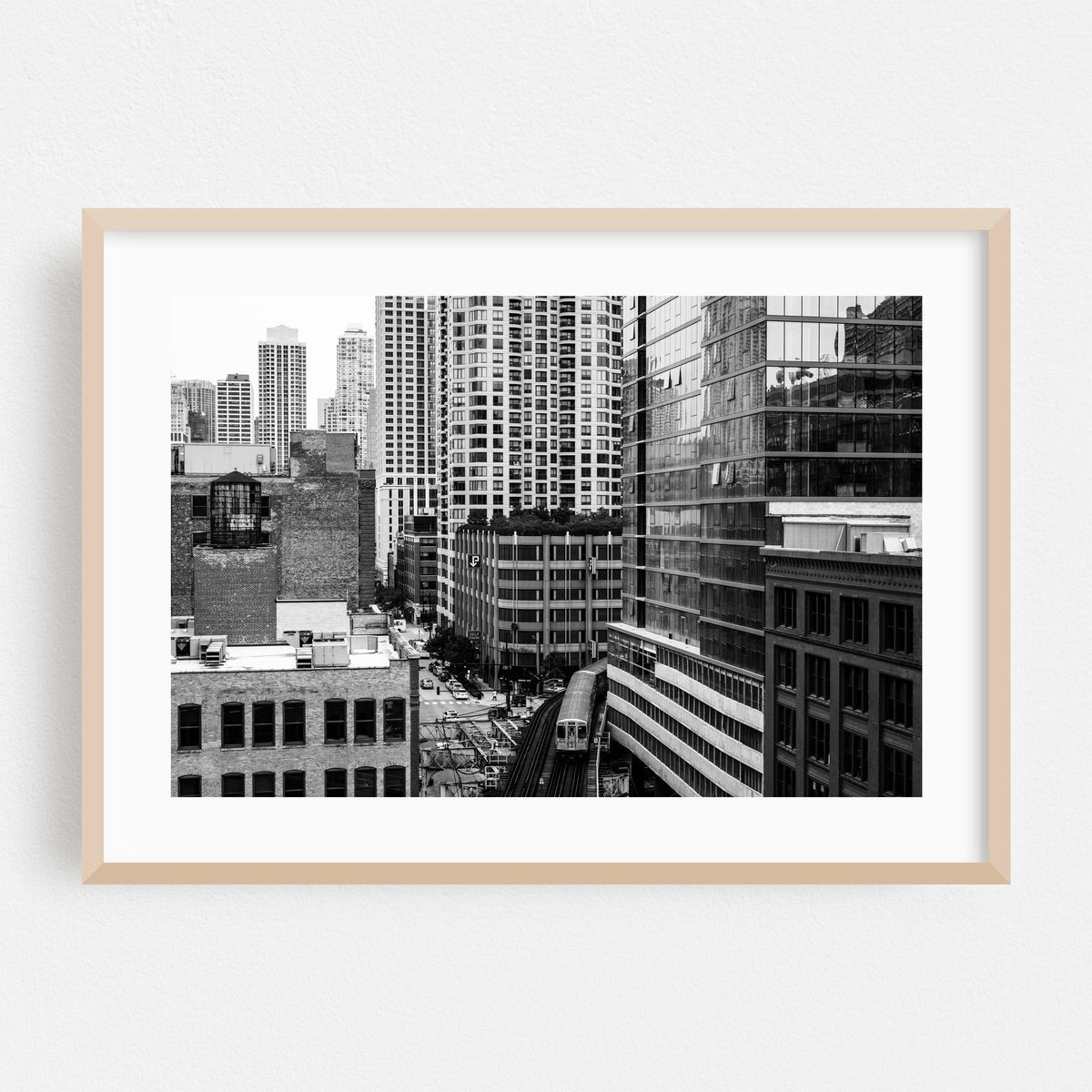 L Train B&W – image 1 of 6