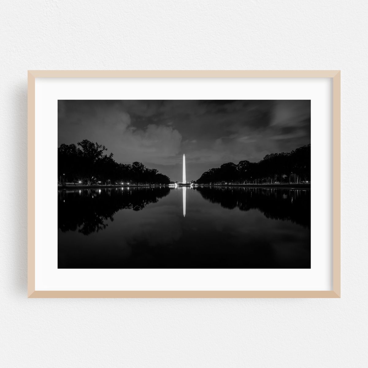 Washington Monument 01 B&W – image 1 of 6