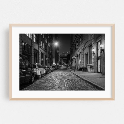 Cobblestone DUMBO B&W