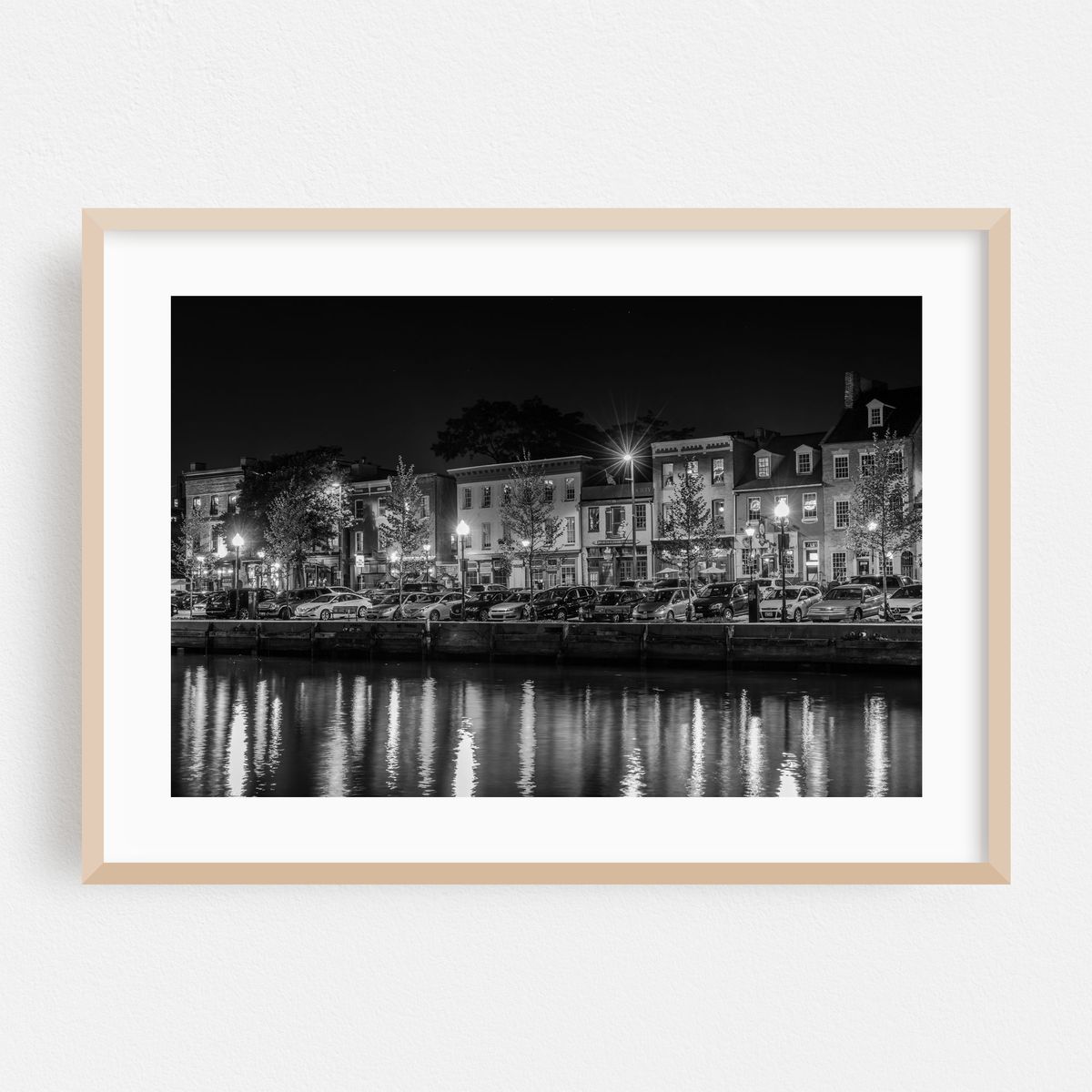The Waterfront, Fells Point 01 B&W – image 1 of 6