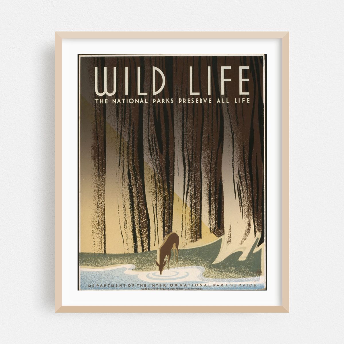 Wild life The national parks preserve all life. (1936) – image 1 of 4