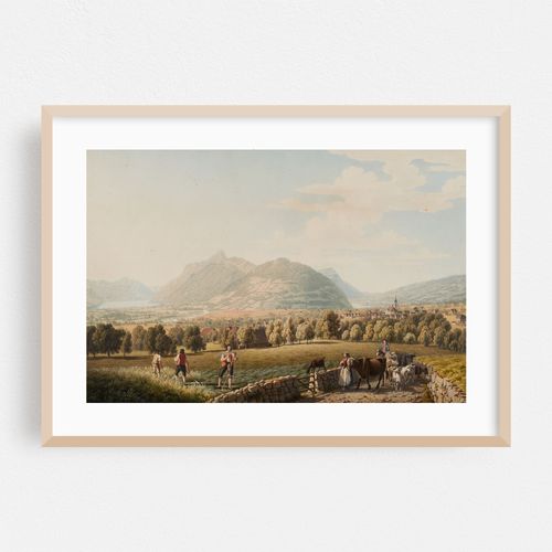 Vue du Bourg de Schwitz