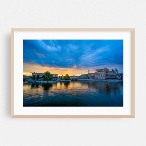 Sunset Helgeandsholmen