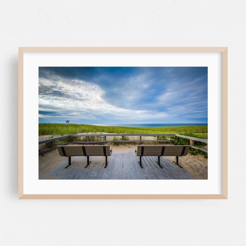 Benches at Race Point, Provincetown