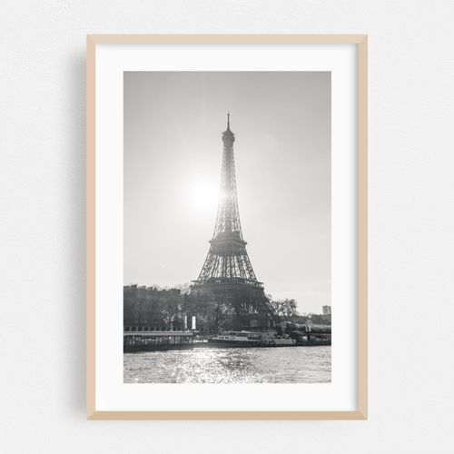Eiffel Tower (b+w)