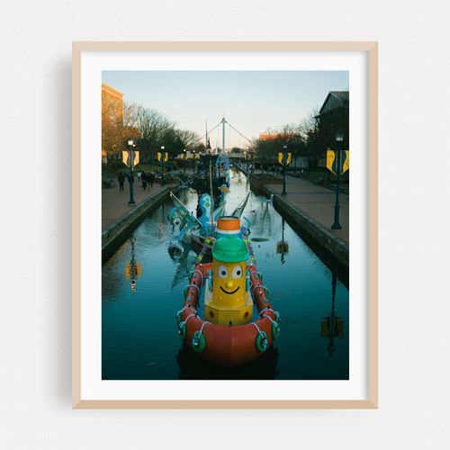 Carroll Creek Christmas Boats, Frederick 03