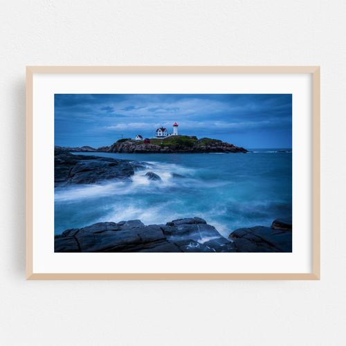 Nightfall at Nubble