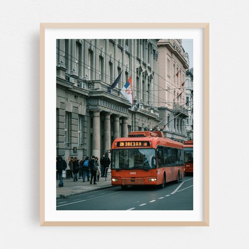 Bus in Belgrade 02