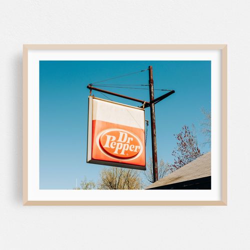 Dr. Pepper Sign, Maine