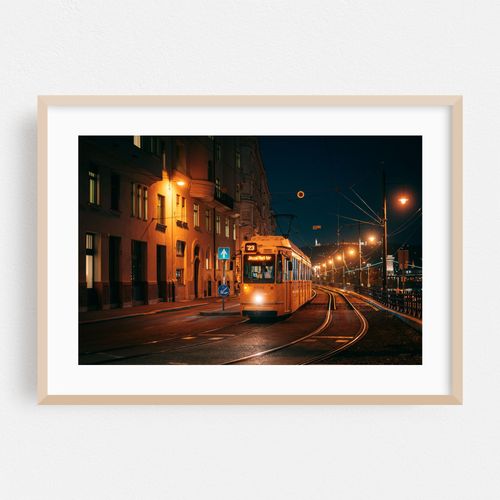 Tram at Kossuth Lajos tér, Budapest 01