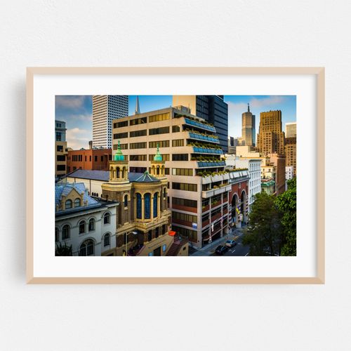 Evening on Bush Street