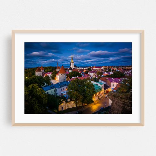 Old Town at Night