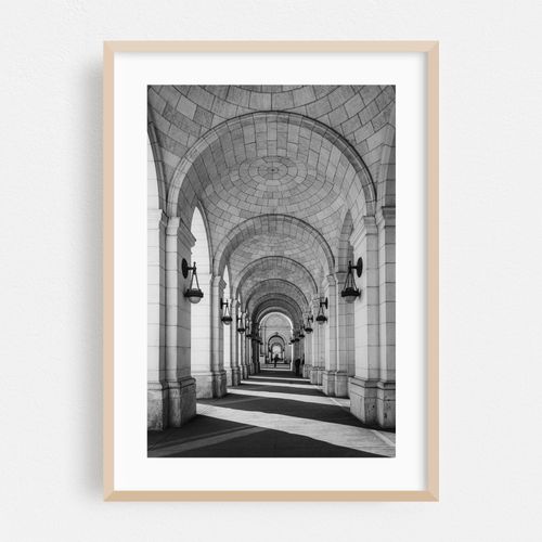 Union Station, DC B&W