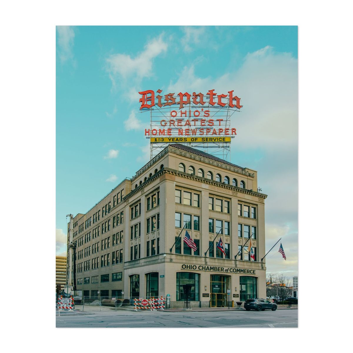 The Columbus Dispatch Sign 02 – image 1 of 2