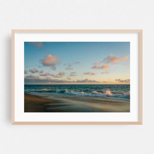 Waves at Sunset, 1000 Steps Beach 01
