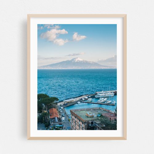 Snowy Vesuvius from Sorrento 03