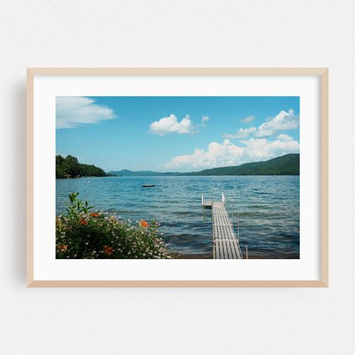 Dock on Lake George 01