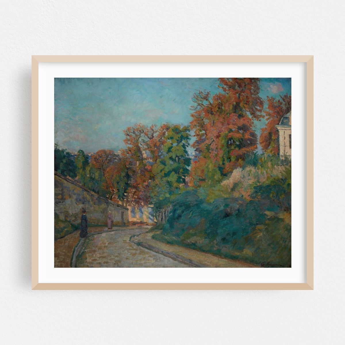 La Promenade (Une Rue en Ile-de-France) (circa 1875) – image 1 of 5