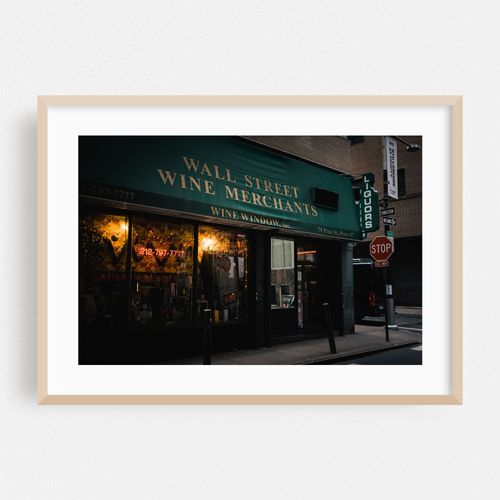 Wall Street Wine Merchants, Financial District