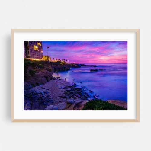 Shell Beach at Sunset